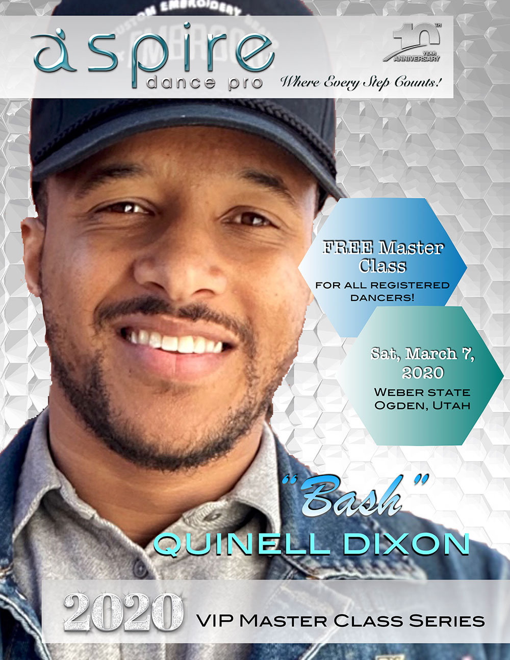 Quinell Dixon - Aspire Dance Pro Competitions VIP Masterclass Instructor